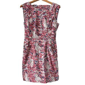 Plenty by Tracy Reese City Print Pink Sleeveless Dress Size 6